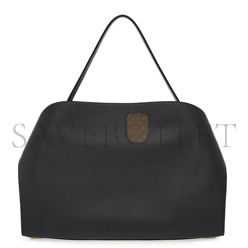 FERRAGAMO LARGE GANCINI LEATHER TOTE BAG 219725 (40*28*12 cm)